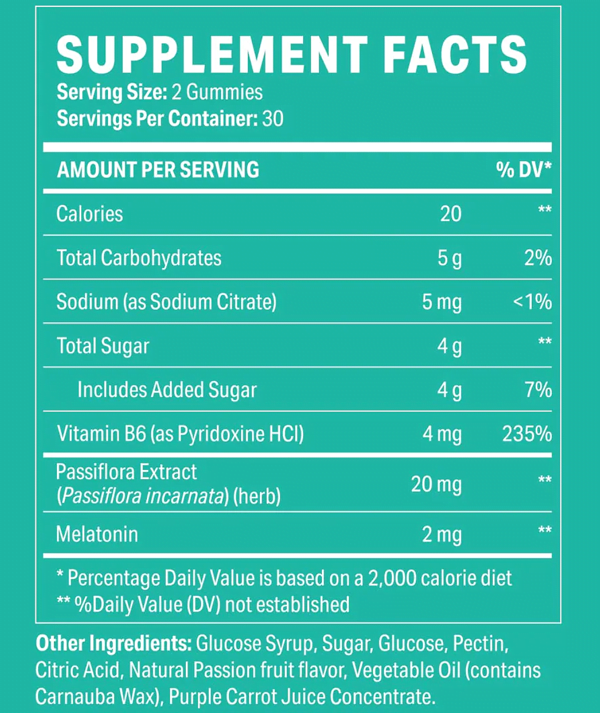 Uchews Sleep Ingredients
